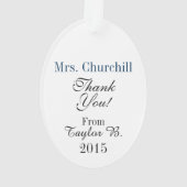 Bling Owl for Teacher/Anyany Ornament (achterkant)