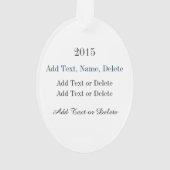 Bling Palm Tree Ornament (achterkant)