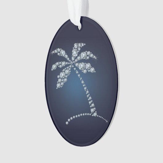 Bling Palm Tree Ornament (voorkant)
