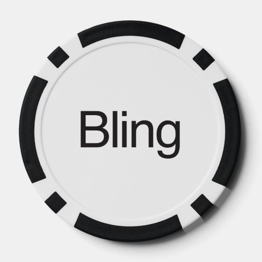 Bling Pokerchips (Achterkant)