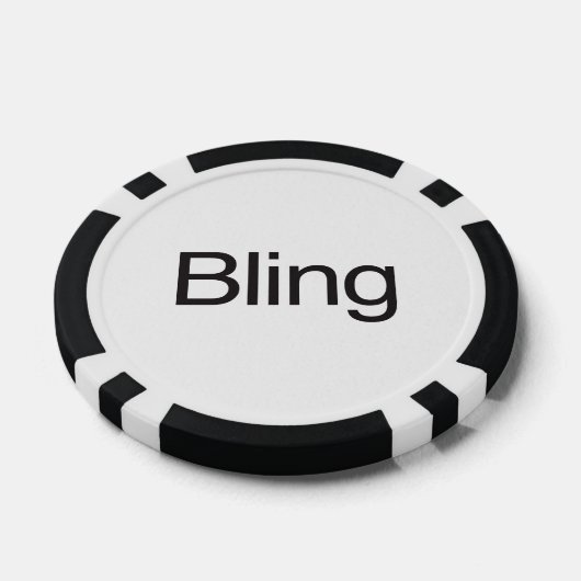 Bling Pokerchips (Enkel)