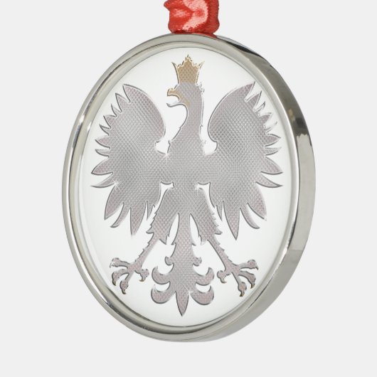 Bling Poland Eagle Ornament (Links)