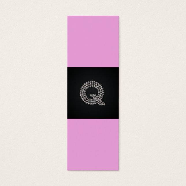 bling - Q Mini Visitekaartjes (Voorkant)