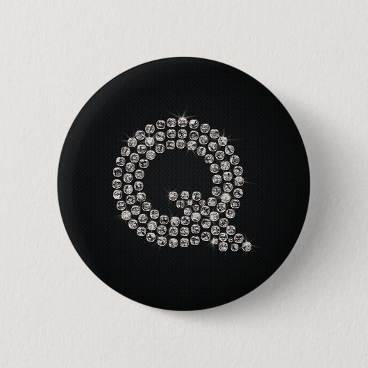 bling - Q Ronde Button 5,7 Cm (Voorkant)