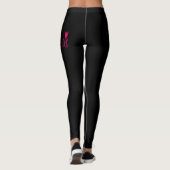 Bling Queen Reverse Pink Paparazzi Live Mirror Leggings (Achterkant)