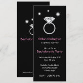 Bling Ring Bachelorette Kaart (Voorkant / Achterkant)