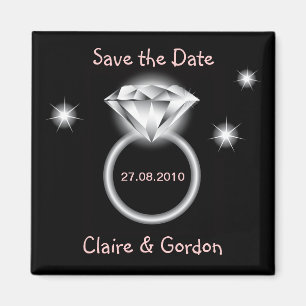 Bling Ring sparen de Datum Magnet