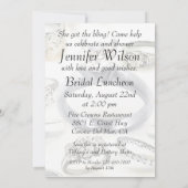 Bling Rings Bridal Shower Uitnodiging (Achterkant)