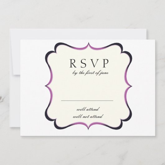 Bling - RSVP-kaarten Kaart (Voorkant)