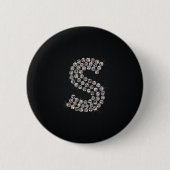 bling - S Ronde Button 5,7 Cm (Voorkant)