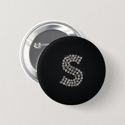 bling - S Ronde Button 5,7 Cm (Voorkant /achterkant)