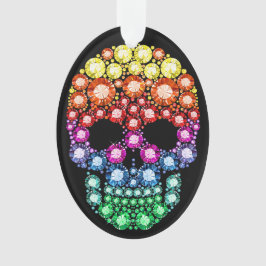 Bling Skull Ornament