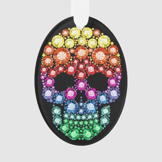 Bling Skull Ornament (voorkant)