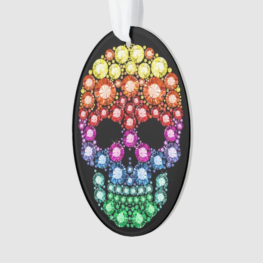 Bling Skull Ornament (voorkant)
