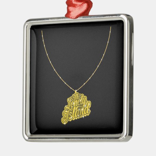 Bling Small Metalen Ornament (Links)