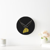 Bling Small Ronde Klok (Huis)