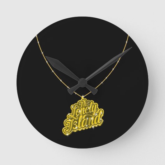 Bling Small Ronde Klok (Voorkant)