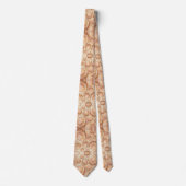 Bling & Sparkle | Luxe Rose Goud Geode Nekdas Stropdas (Voorkant)