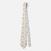 Bling & Sparkle | Luxe Wit Goud Geode Halsband Stropdas (Voorkant)