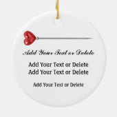 Bling - SRF Keramisch Ornament (Achterkant)