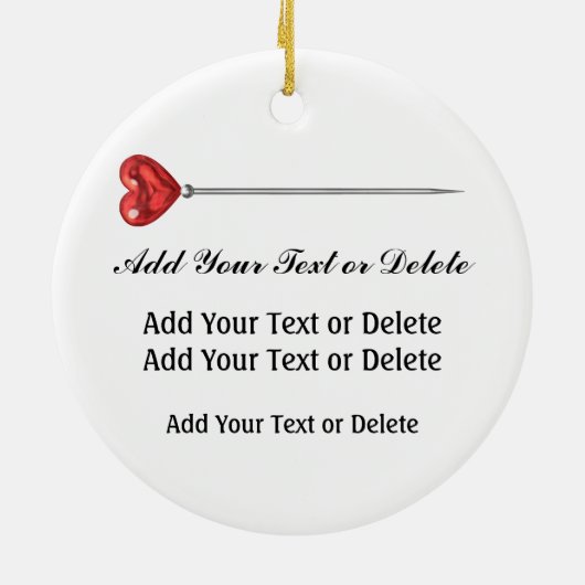 Bling - SRF Keramisch Ornament (Achterkant)