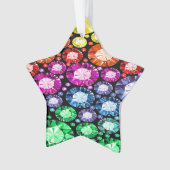 Bling Star-Ornament Ornament (voorkant)