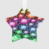 Bling Star-Ornament Ornament (voorkant)