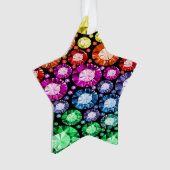 Bling Star-Ornament Ornament (voorkant)