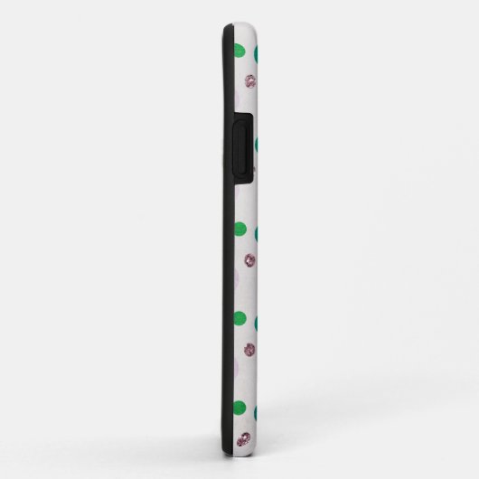 Bling Stippen Case-Mate iPhone Case (Achterkant/rechts)