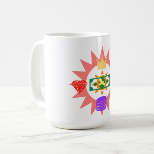 Bling Stuff Koffiemok (Voorkant links)