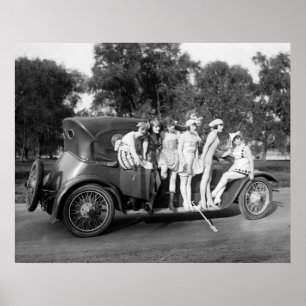 Bling van het bedieningspaneel: 1920 poster