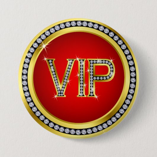 Bling VIP Button - srf (Voorkant)