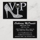 Bling VIP Kaart - SRF Visitekaartje (Voorkant / Achterkant)