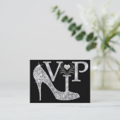 Bling VIP Kaart - SRF Visitekaartje (Staand voorkant)