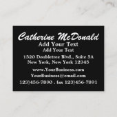 Bling VIP Kaart - SRF Visitekaartje (Achterkant)