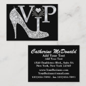 Bling VIP Kaart - SRF Visitekaartje (Voorkant / Achterkant)