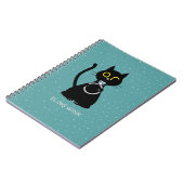 BLING WINK Funny Cat Proposal Notitieboek (Linkerzijde)
