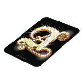 Blingalfabet A Magneet (Linkerzijde)