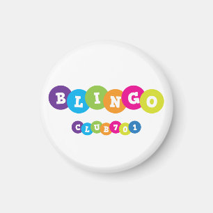 BLINGO BUTTON MAGNEET