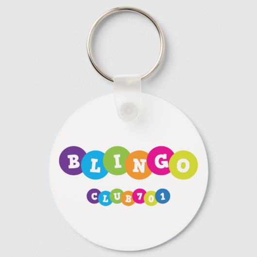 BLINGO BUTTON SLEUTELHANGER (Voorkant)