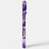 Blingy Purple Camouflage Personalized Case-Mate iPhone Case (Achterkant / Rechts)