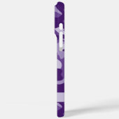 Blingy Purple Camouflage Personalized Case-Mate iPhone Case (Achterkant / Links)
