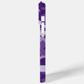 Blingy Purple Camouflage Personalized Case-Mate iPhone Case (Achterkant / Links)
