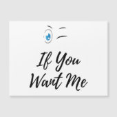 Blink als je me grappige mannen wilt (Voorkant)