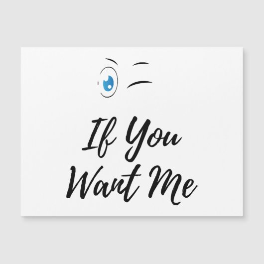 Blink als je me grappige mannen wilt (Voorkant)