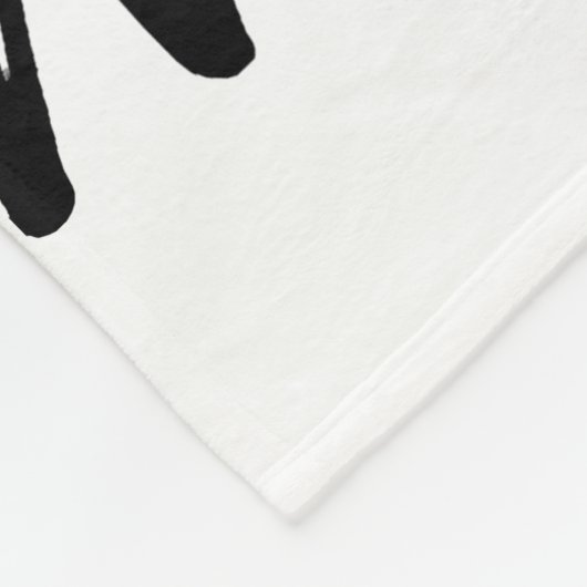 Blink als je me grappige mannen wilt fleece deken (Hoek)