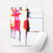 "Blink" Digitaal Abstract Muismat (Met muis)