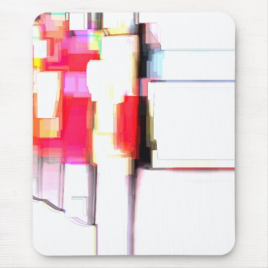 "Blink" Digitaal Abstract Muismat (Voorkant)