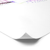 "Blink" Digitaal Abstract Poster (Hoek)