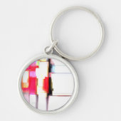 "Blink" Digitaal Abstract Sleutelhanger (Voorkant)